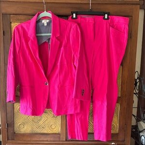 Rafaella Vibrant Pink Pantsuit